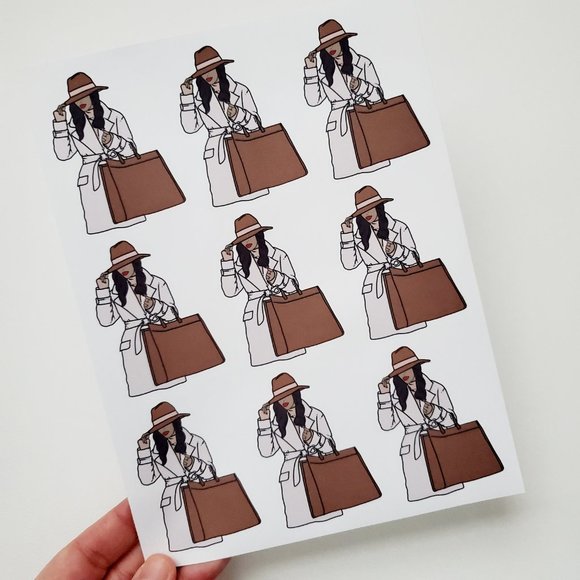 LB074 STICKERS Custom Poshmark Stickers Shipping Supplies Personalizable - Picture 4 of 7